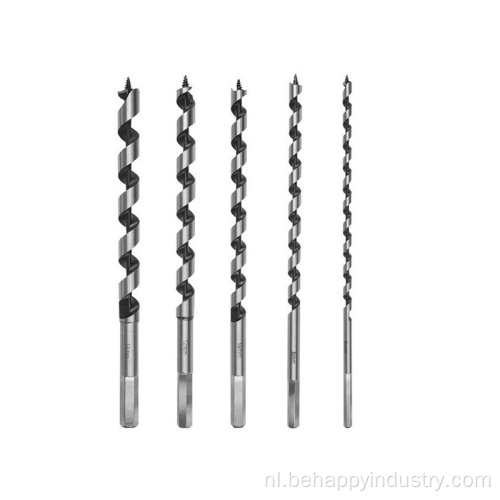 5 -stcs Hex Shank Brad Point Augers Drill Bits
